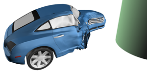 Car deformation